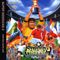 Super Sidekicks 2 Neo Geo CD US box art